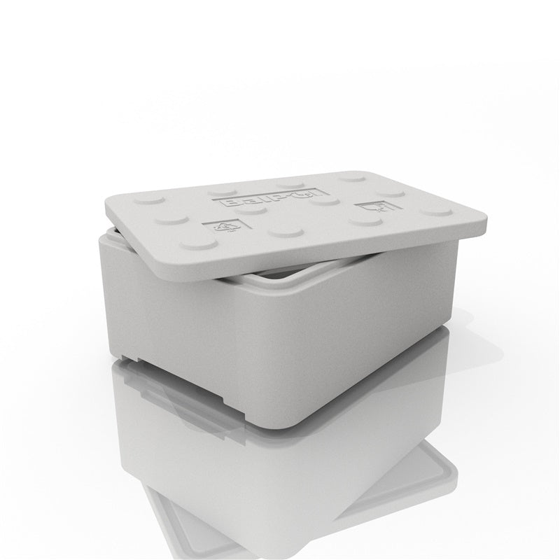 Šaltdėžė, balta, 39 l