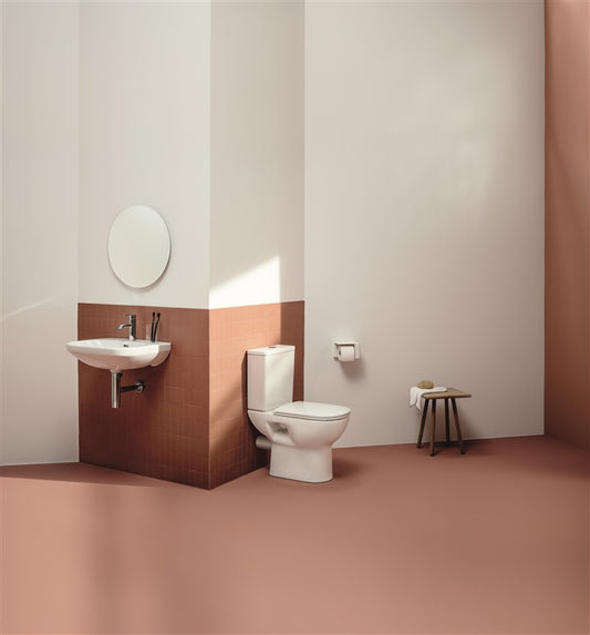 WC KOMPAKT LUA E Z ZBIORNIKIEM I DESKĄ