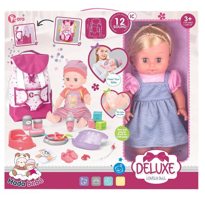 Lėlė - kūdikis Lovely Doll WZB8801-8, 36 cm