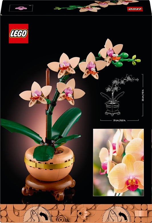 LEGO® Botanical Collection Mini storczyk 10343, 274 elementy