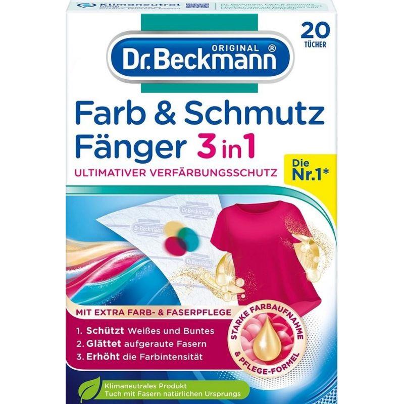 Listki do prania do pralki Dr. Beckmann All in 1, 20 szt.