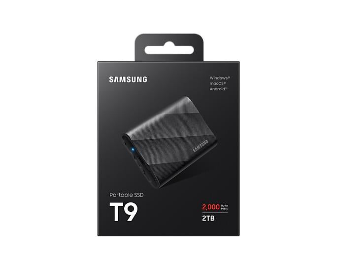 DYSK SSD SAMSUNG T9 2TB USB 3.2 CZARNY
