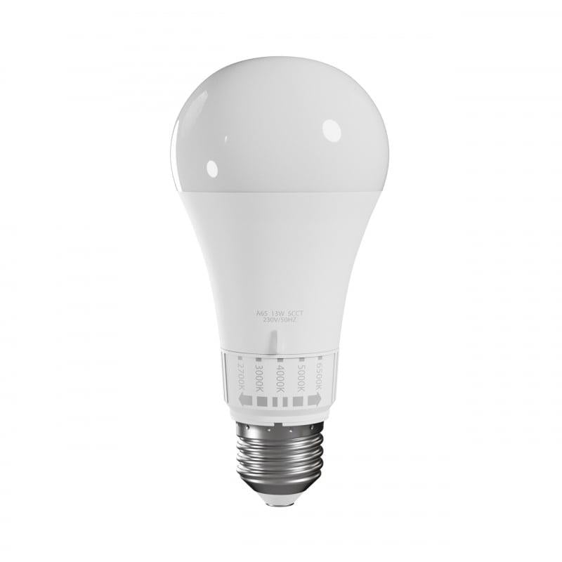 Lemputė Spectrum LED, A65, E27, 13W, 1500LM, 2700-6500K,5CCT