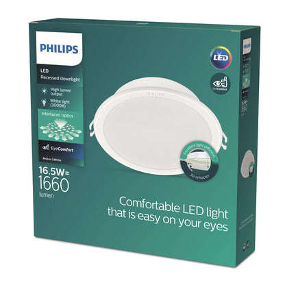 Lampa wbudowana Philips Meson, 16.5W, 3000°K, LED