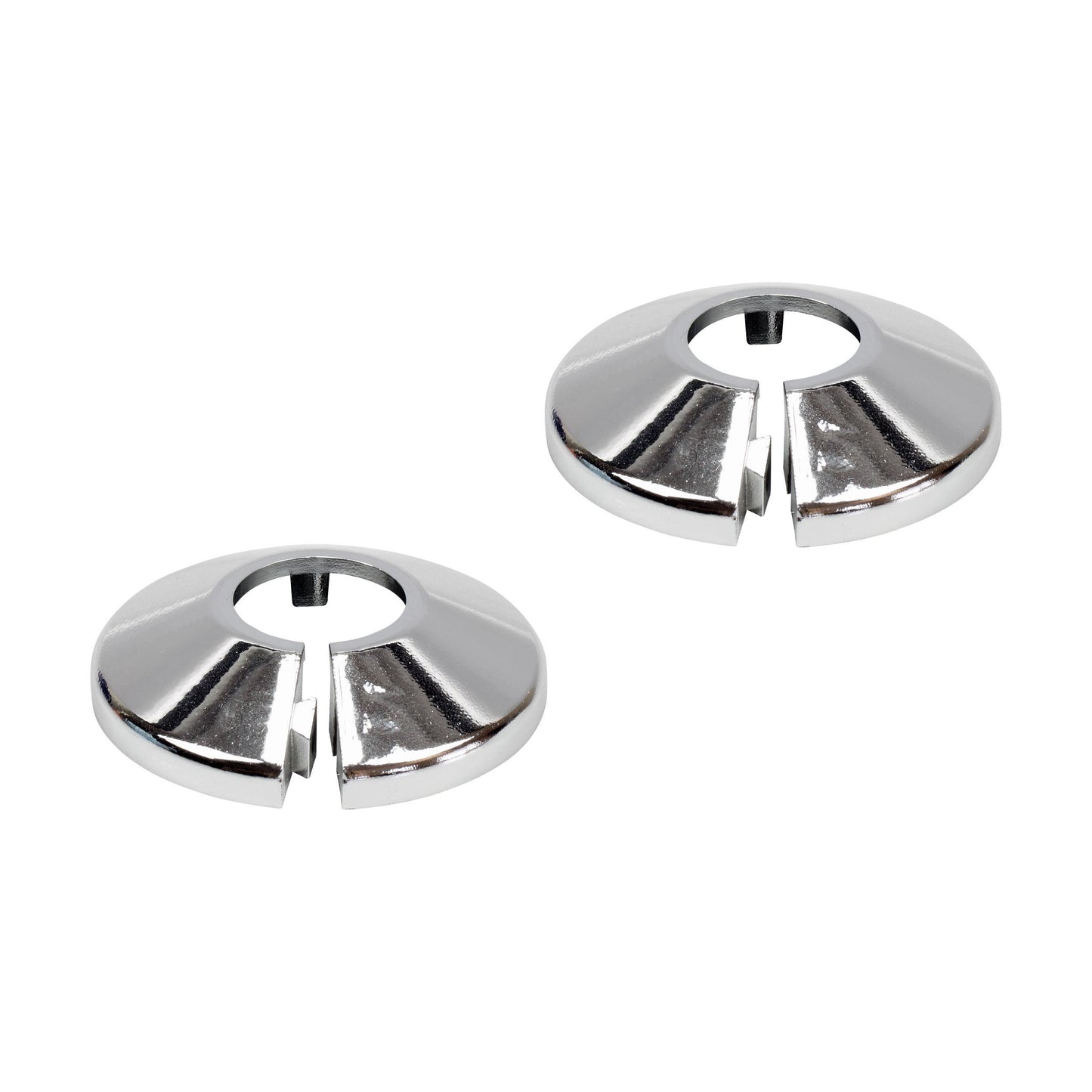 Žiedas vamzdžiams PE, PEX, 20 mm, 2 vnt, chromuotas