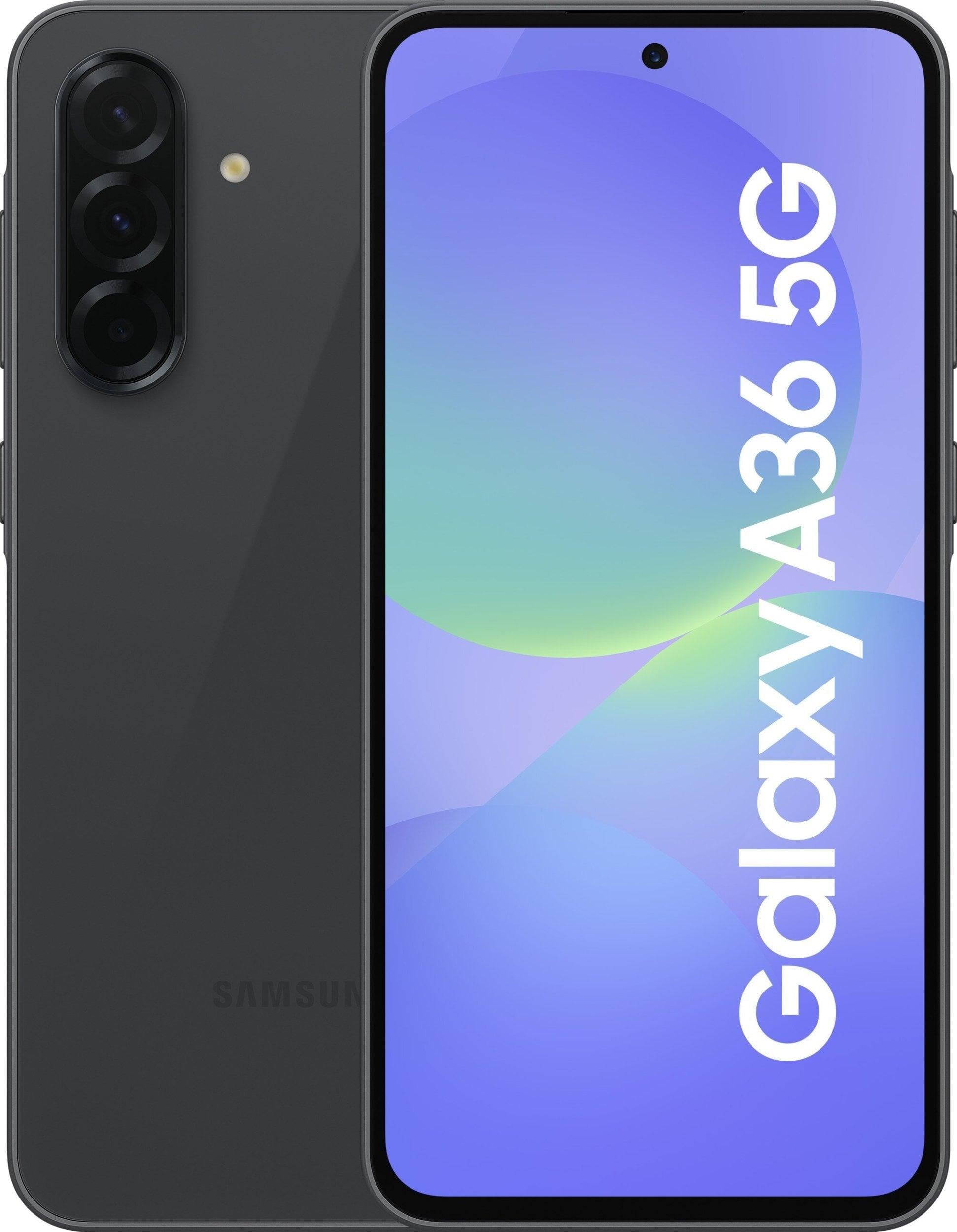 Mobilusis telefonas Samsung Galaxy A36 5G, 128 GB, juoda