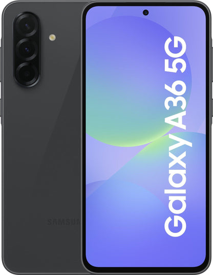 Mobilusis telefonas Samsung Galaxy A36 5G, 128 GB, juoda
