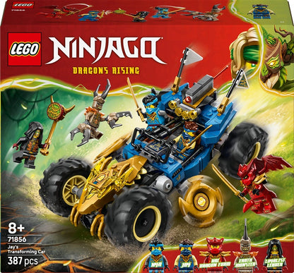 Konstruktor LEGO® Ninjago Jay samochód 71856, 387 elementów.