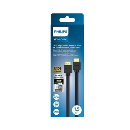 Laidas PHILIPS HDMI M, HDMI M, 1.5m, juodas SWV9431/00
