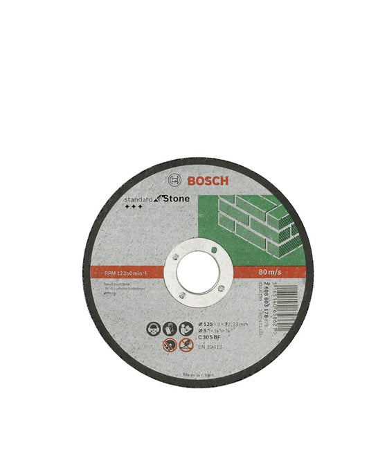 Tarcza tnąca do kamienia Bosch, 125 x 3.0 x 22.23 mm