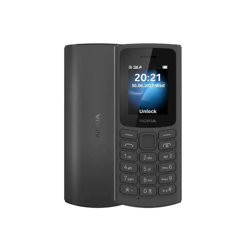 Mobilusis telefonas Nokia 105 DS 4G, 48 MB, juodas
