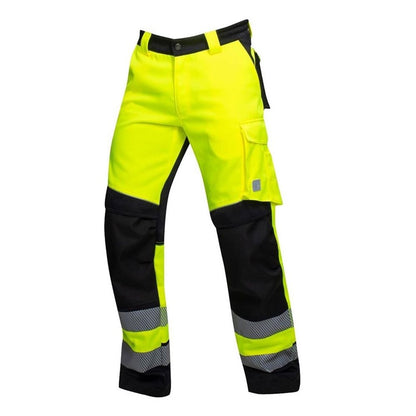 Spodnie robocze Ardon Hi-viz Signal, czarno-żółte, 56
