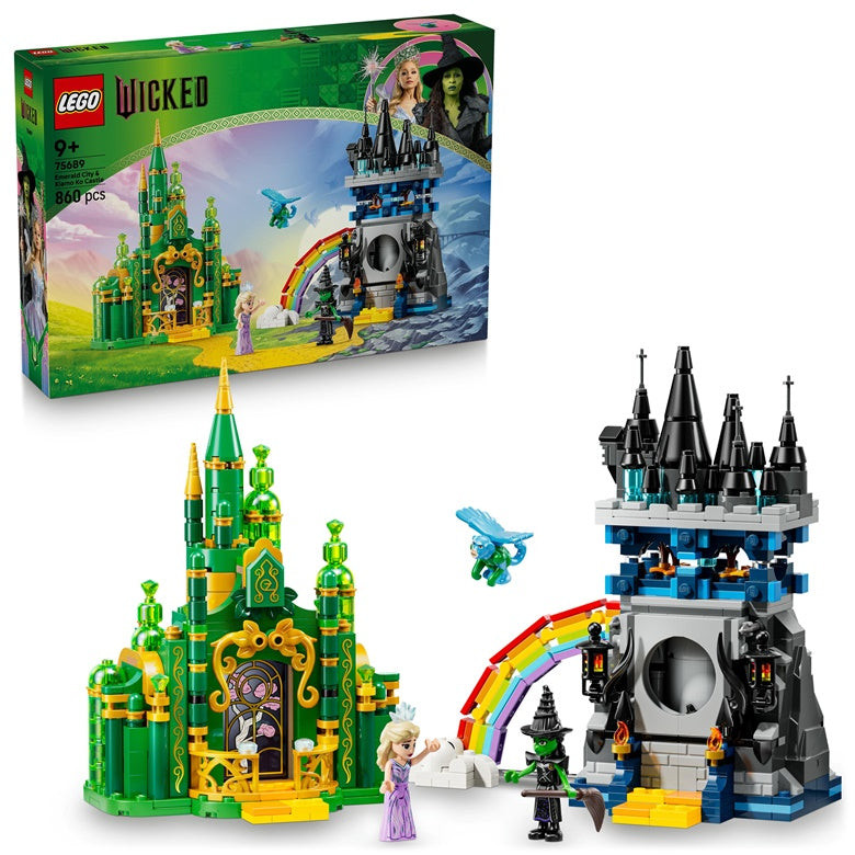 Konstruktorius LEGO® Wicked Emerald City&Kiamo Castle 75689