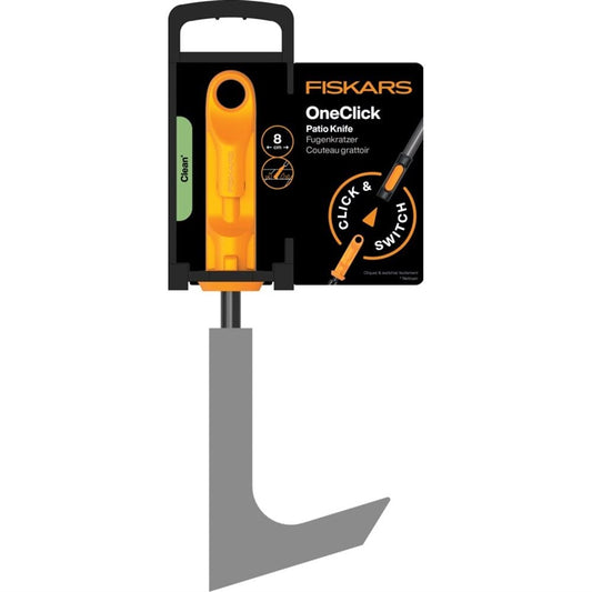 Skrobak do chwastów Fiskars OneClick 1080687, stalowy