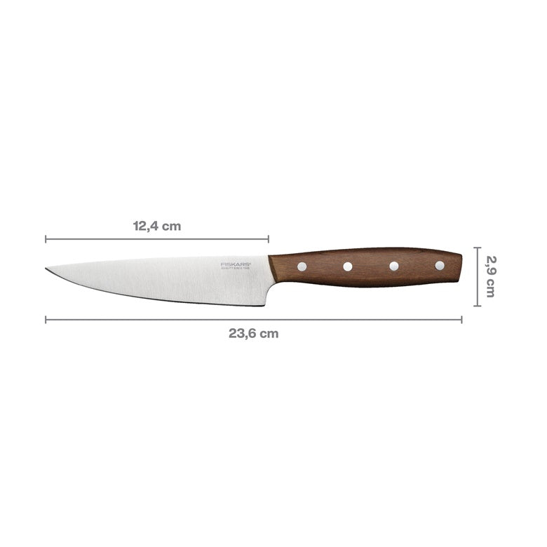 Peilis Fiskars, nerūdijantysis plienas/medis