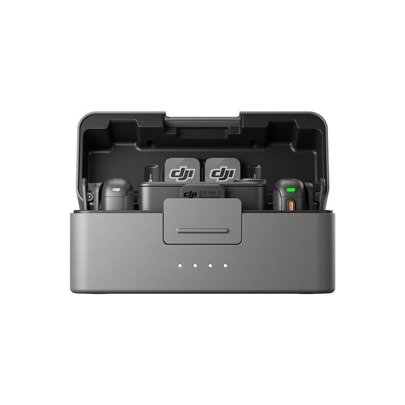 MIKROFONAS DJI MIC 3 (2TX+1RX+DĖKLAS)