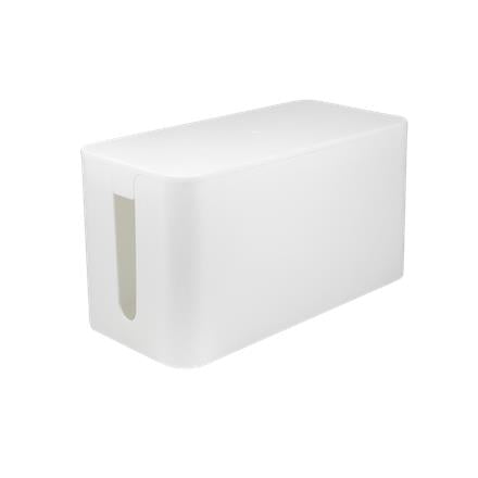 Pojemnik na kable Logilink Cable Box, 407 x 133.5 mm, biały