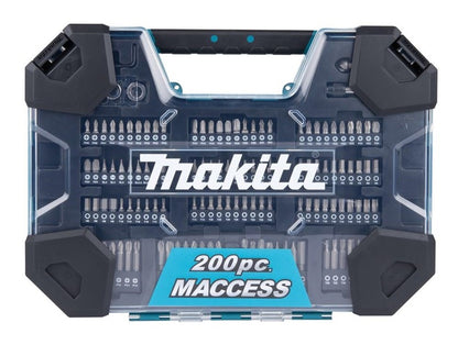 Zestaw wierteł i końcówek Makita 200 sztuk E-22610