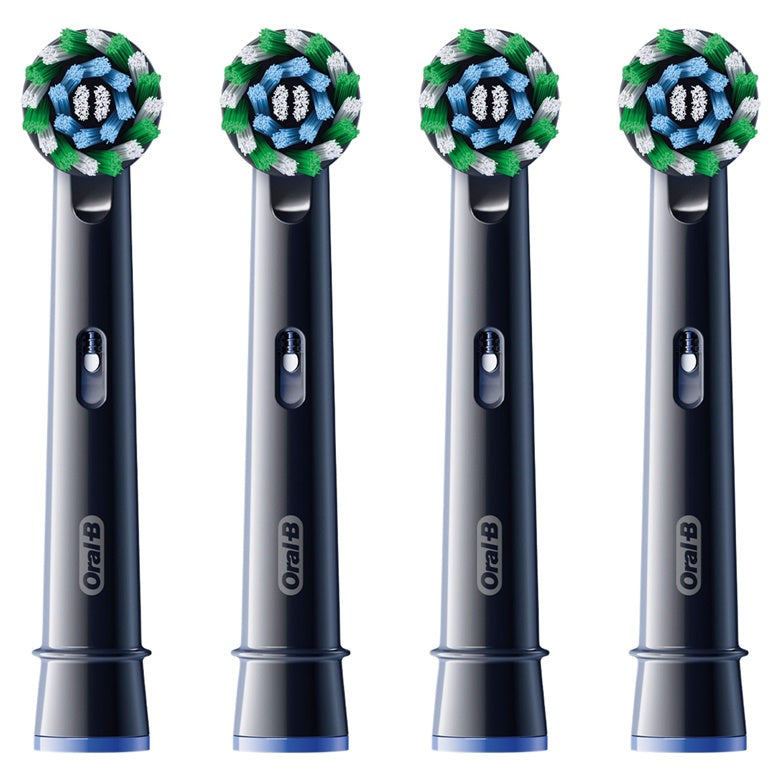 Dantų šepetėlio galvutė Oral-B EB50-4, juoda, 4 vnt.
