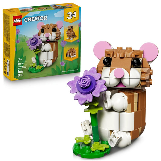 Klocki LEGO® Creator 3w1 Chomik 31376, 166 elementów