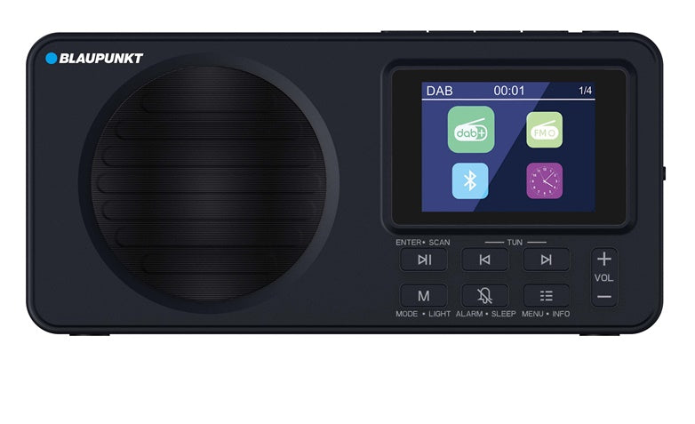 RADIJA BLAUPUNKT DR6BK DAB+/FM JUODA