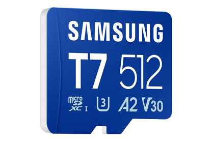 KORTELĖ ATMINTIES SD T7 512GB SAMSUNG