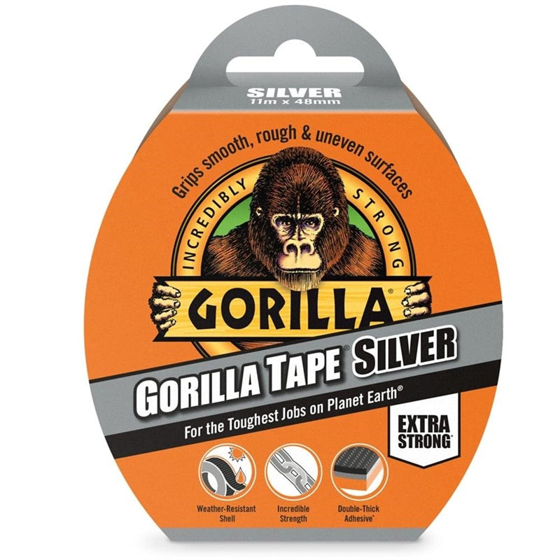 Remonto juosta Gorilla Silver, vienpusė, 32 m x 5 cm x 170