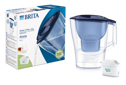 Vandens filtravimo indas Brita ALUNA, 2.4 l, mėlyna