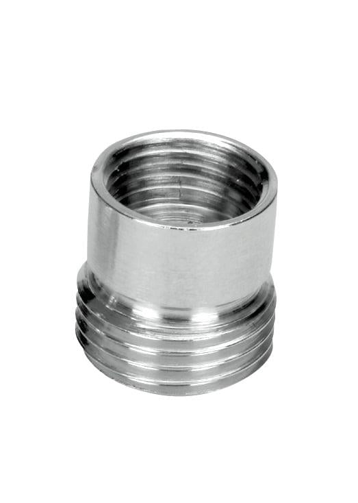 Žalvarinis chromuotas perėjimas 1/2"X3/4", vidinis/išorinis