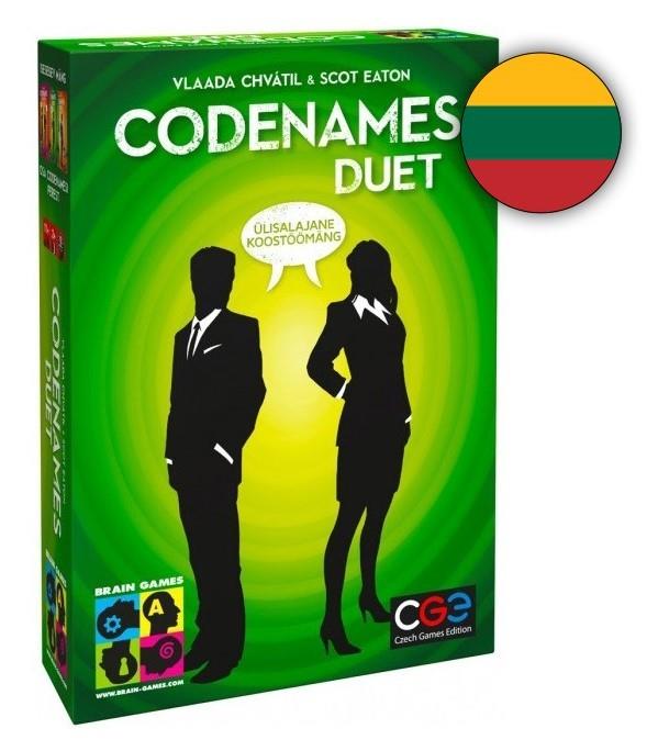 Stalo žaidimas Brain Games Codenames Duet, LT