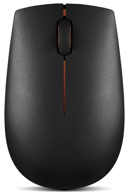 Lenovo 300 Computer Mouse, Black