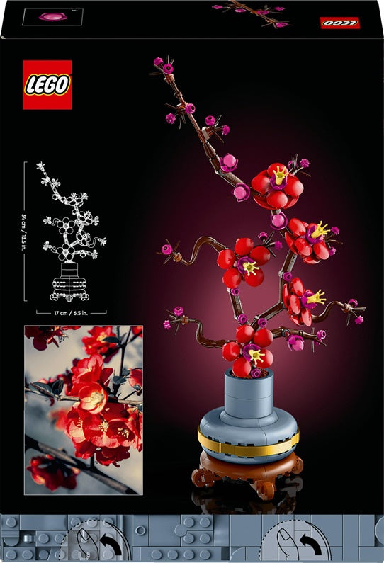 Zestaw konstrukcyjny LEGO® Icons Kwiaty śliwy 10369