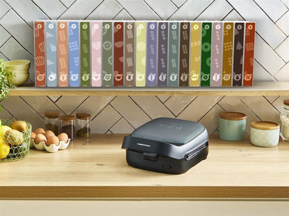 Opiekacz do kanapek - gofrownica Tefal SW862BF0, 700 W