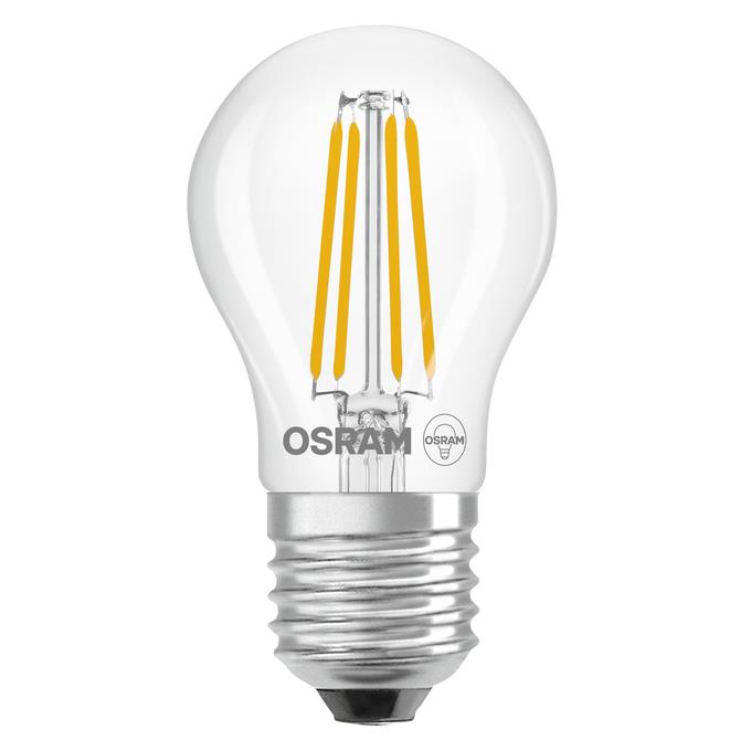 Żarówka LED Osram, P45, E27, 3.4W, 470lm, 2700K