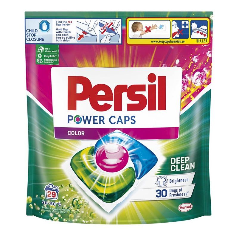 KAPSULĖS SK PERSIL POWER CAP COLOR 29VNT