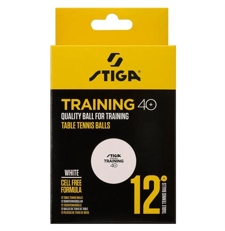 Piłeczka do tenisa stołowego Stiga 1110-2610-12, 40 mm, 12 szt.