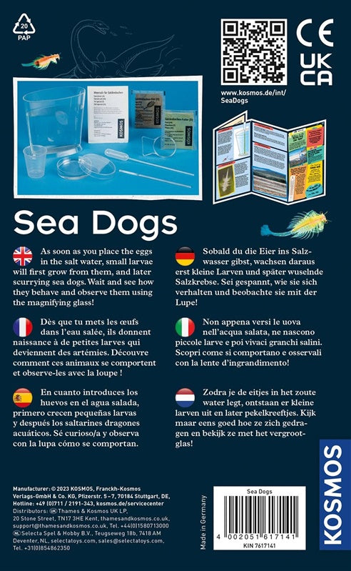 Eksperimentų rinkinys Kosmos FunScience Sea Dogs