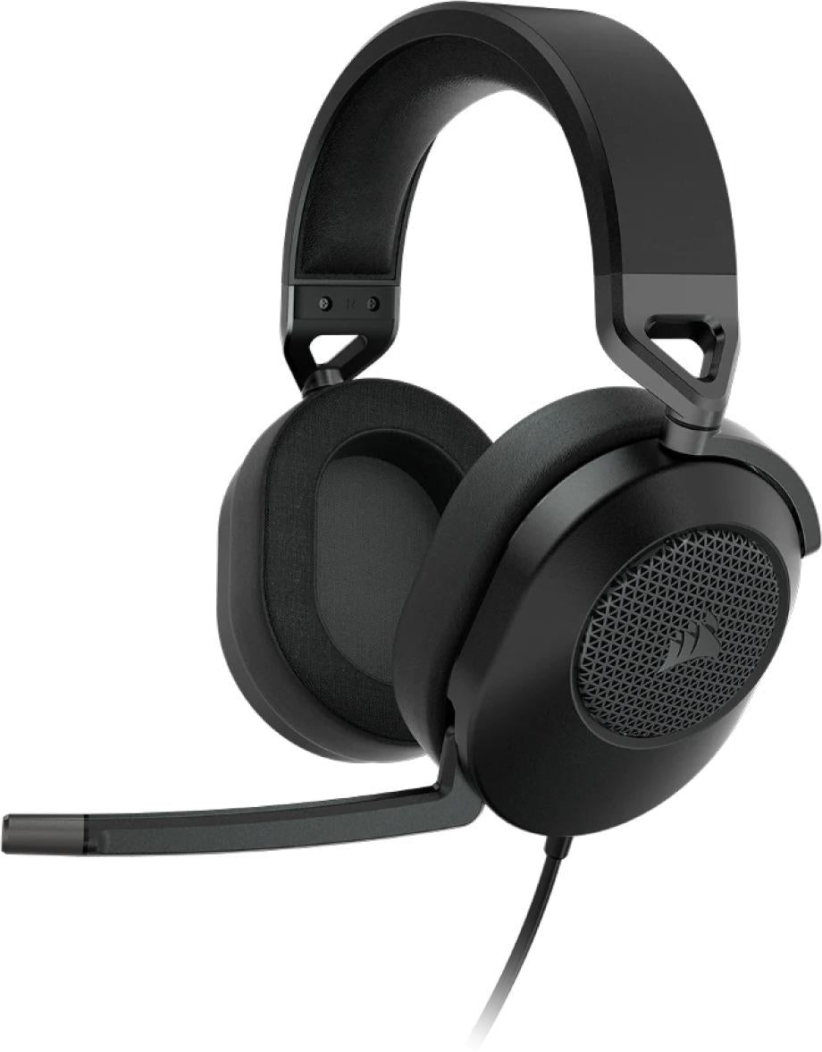 Žaidimų ausinės Corsair HS65 SURROUND juodos
