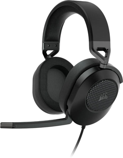 Žaidimų ausinės Corsair HS65 SURROUND juodos