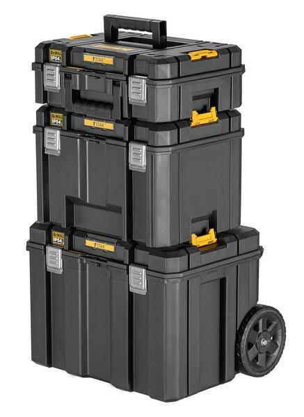 Įrankių dėžių komplektas DeWalt 435x440x845 mm