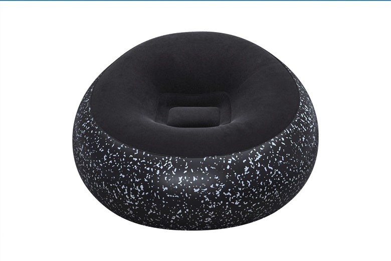 Dmuchany fotel Bestway, czarny, 116 cm x 116 cm x 66 cm