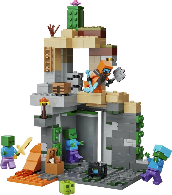 Konstruktorius LEGO® Minecraft Zombie Dungeon 21587, 284 vnt
