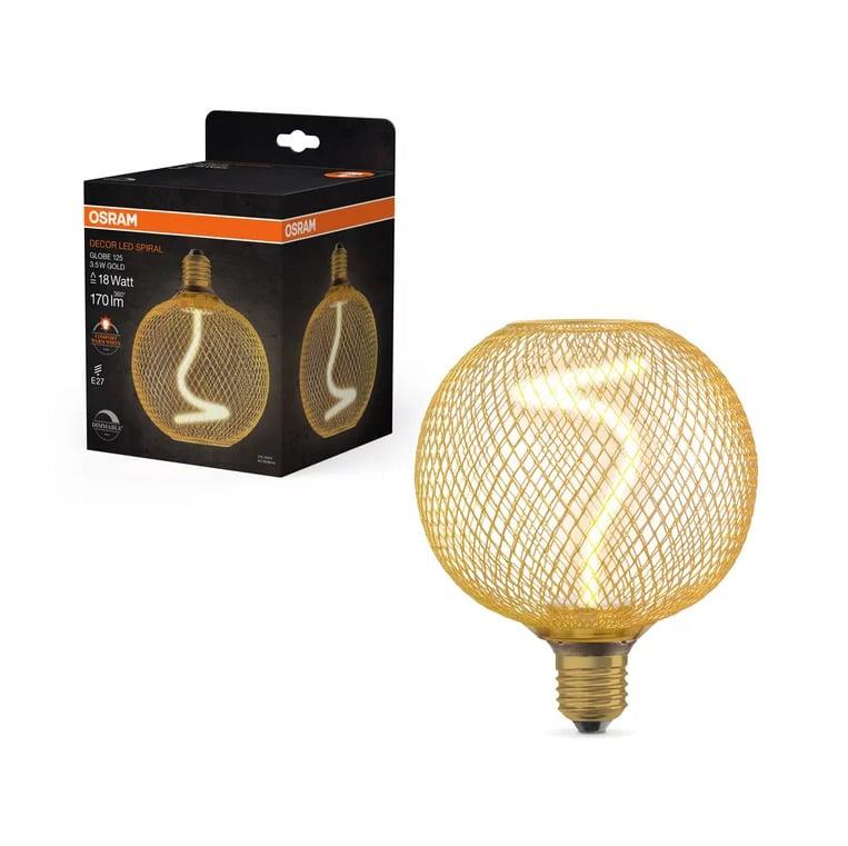 Lemputė Osram LED, E27, 3,5W, 170lm, 1800K, DIM
