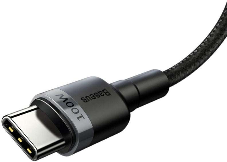 Kabel BASEUS USB Typ C M, USB Typ C M, 2m, czarny