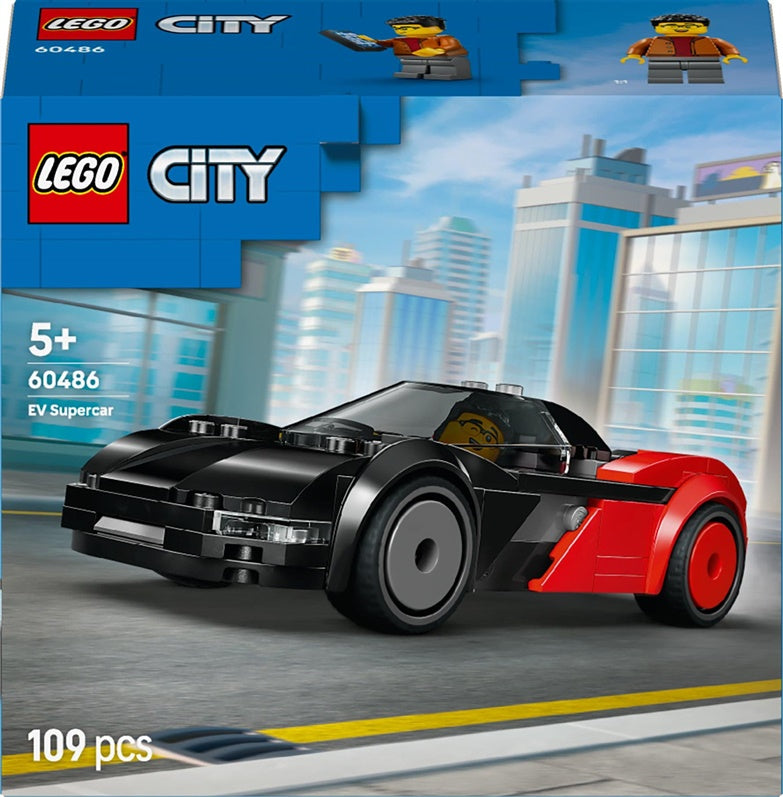 Klocki LEGO® City Supersamochód 60486, 109 elementów.