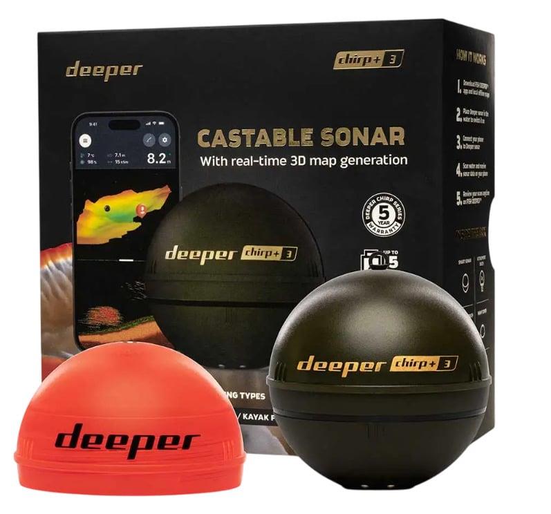 SONAR WYSZUKIWANIE RYB DEEPER CHIRP+3