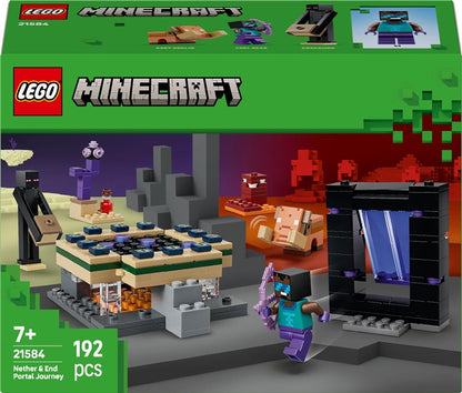 Konstruktorius LEGO® Minecraft Kelionė į Neterį 21584 192vnt