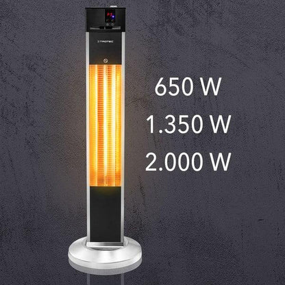 Infraraudonųjų spindulių šildytuvas Trotec IRS 2000 E, 2 kW