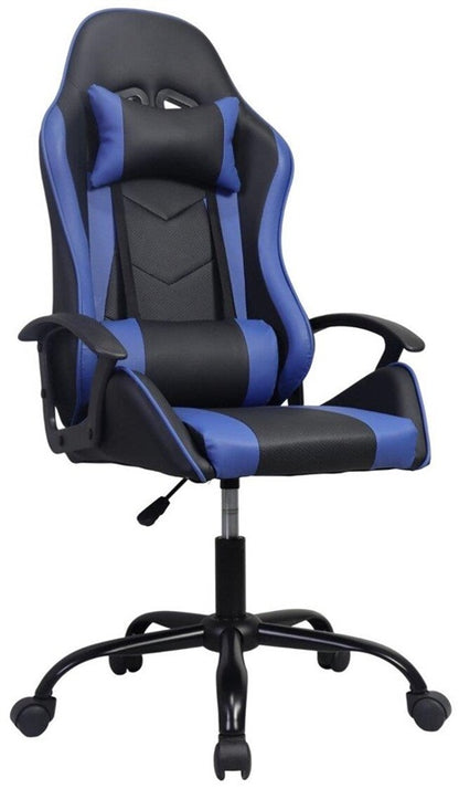 Happygame 6911, 59 x 47 x 116 - 126 cm, mėlyna/juoda