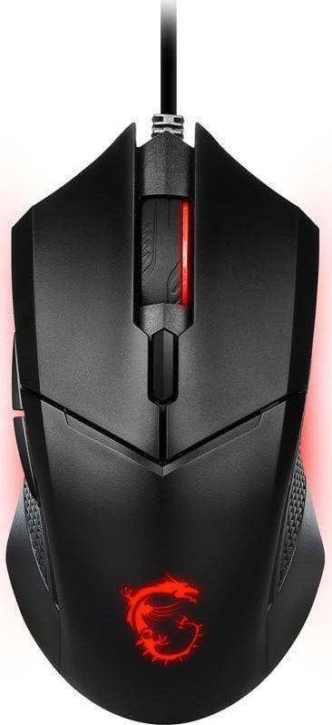 Mysz dla graczy MSI Clutch GM08, czarna